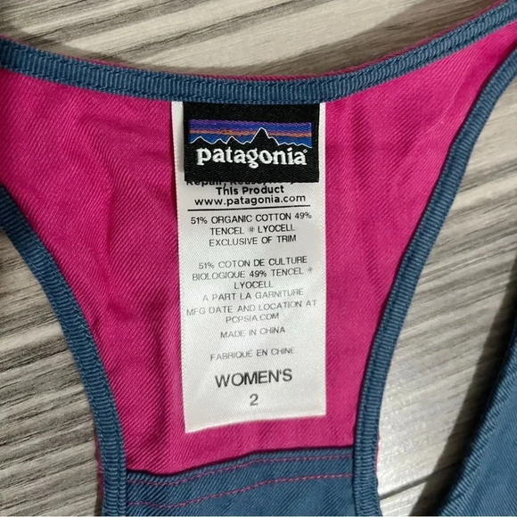 Patagonia racer back light summer dress Size 2 - Picture 5 of 8